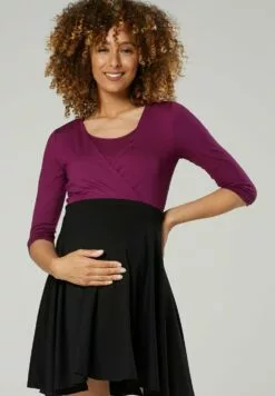 Happy Mama Jerseyjurk - PlumBlack