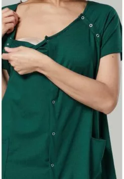 Happy Mama Labour - Nachtjapon - Dark Green -Happy Mama Verkoop 08ac3b5d53f546418b1e1265ff7202c7