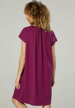 Happy Mama Maternity Hospital Set - Nachtjapon - Plum & Black -Happy Mama Verkoop 0ca3f397dbdc41dcb26c188c40200b7e