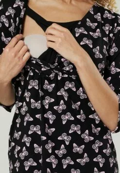 Happy Mama Set - Pyjama - Black With Butterflies -Happy Mama Verkoop 0fa8b5b102c2469c97ed312a8b9dfb55