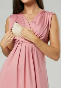 Happy Mama Jurk - Dusky Pink -Happy Mama Verkoop 1963bd516e074cffb14dbdebb6f2e1a2