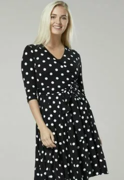 Happy Mama Maternity Wrap Nursing- Jerseyjurk - Black -Happy Mama Verkoop 204e55e548c74ab299d9336e5ae4ae95