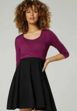 Happy Mama Jerseyjurk - PlumBlack -Happy Mama Verkoop 22827b58736e4b0882c02ef350fba676