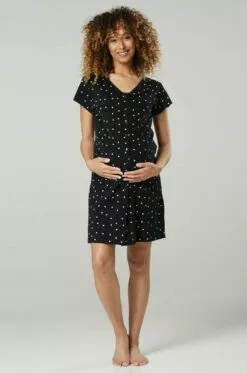 Happy Mama Set - Nachtjapon - Schwarz -Happy Mama Verkoop 2357573496a14f3bbb1d0f8422b6f16a