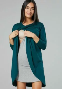 Happy Mama Maternity Nursing - Jurk - Dark Green Grey Melnge 14 Happy Mama Maternity Nursing - Jurk - Dark Green Grey Melnge -Happy Mama Verkoop 29bd23f9c07e42ab9973a4df1768e59e