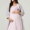 Happy Mama Maternity Hospital Set Labour & Birth - Nachtjapon - Powder Pink -Happy Mama Verkoop 2a2f86d81f2b4f1a9719d9b4b5adf0d1