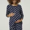 Happy Mama Nachtjapon - Navy With Dots 2 Happy Mama Nachtjapon - Navy With Dots -Happy Mama Verkoop 2a71a6bb5e6347cca2e2e87c07c39424