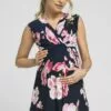 Happy Mama Jurk - Navy With Flowers -Happy Mama Verkoop 2f96eeeecf0c460f9d3f2c02b4e378cd