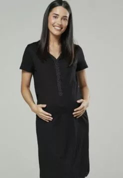 Happy Mama Nachtjapon - Black