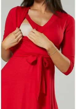 Happy Mama Nursing - Maxi-Jurk - Red 7 Happy Mama Nursing - Maxi-Jurk - Red -Happy Mama Verkoop 3accac48b0e64f938e93de1ce7ddb336