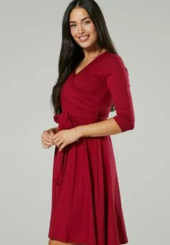 Happy Mama Jurk - Crimson -Happy Mama Verkoop 40105392792d44c4be70c3fd434286c3