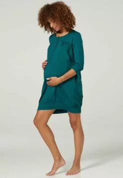 Happy Mama Nachtjapon - Bottle Green 7 Happy Mama Nachtjapon - Bottle Green -Happy Mama Verkoop 43147371524c45db8d931d24357785eb