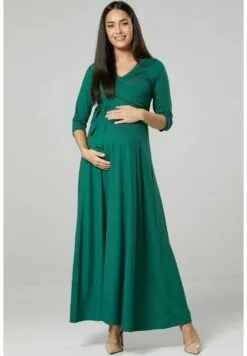 Happy Mama Nursing - Maxi-Jurk - Green