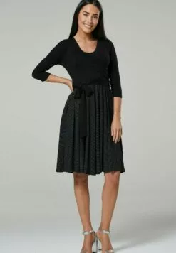 Happy Mama Jurk - Black & Black Dots -Happy Mama Verkoop 4d0f439995604a55b78c13409d9cdd8e