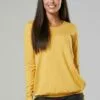 Happy Mama Layered- Longsleeve - Mustard -Happy Mama Verkoop 4dcf878471b440cc8e4c0b2fca14c56a