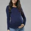Happy Mama Maternity Nursing- Longsleeve - Navy -Happy Mama Verkoop 4e7b63925e4e415d903d21a7787c2c73