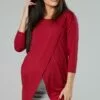 Happy Mama Maternity Nursing - Jurk - Crimson Grey Melange -Happy Mama Verkoop 4eef678ad3c0460a96b0da9b17d18255