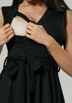 Happy Mama Jerseyjurk - Black -Happy Mama Verkoop 5233fc09549549ec85bc81b9defa2bd4