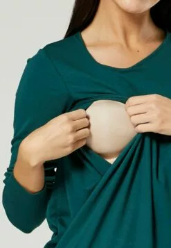 Happy Mama Layered- Longsleeve - Dark Green 13 Happy Mama Layered- Longsleeve - Dark Green -Happy Mama Verkoop 53d16b07b0da48e9bb422aa888a5b59d