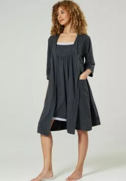 Happy Mama Set- Badjas - Graphite Melange 17 Happy Mama Set- Badjas - Graphite Melange -Happy Mama Verkoop 5a4f88d68b9046918a9bcde3413cae42