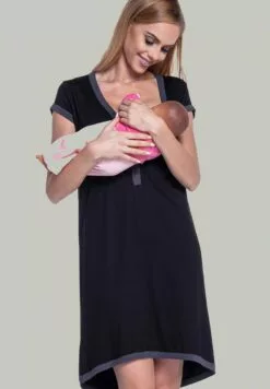 Happy Mama Nursing- Nachtjapon - Black 7 Happy Mama Nursing- Nachtjapon - Black -Happy Mama Verkoop 6a2c23fbdfcc4cc0a3129f88b58ae127