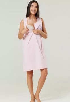 Happy Mama Maternity Hospital Set Labour & Birth - Nachtjapon - Powder Pink -Happy Mama Verkoop 6b8713343de74ff1867033f2a8bf6bd7