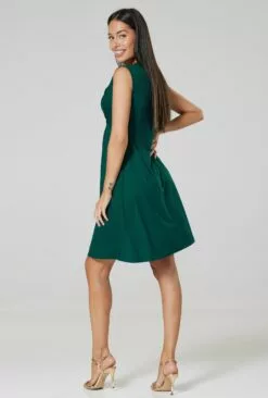 Happy Mama Jurk - Dark Green -Happy Mama Verkoop 6d126fd55e7a48618fcd0a19a6687f94