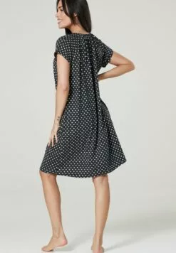 Happy Mama Set - Nachtjapon - Black Graphite Melange Hearts -Happy Mama Verkoop 6f483452fec441e1baf44fa200dc6a25