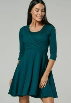 Happy Mama Jerseyjurk - Dark Green