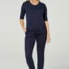 Happy Mama Pyjama - Navy -Happy Mama Verkoop 7d3a29e862214b00bfececc333e2726c