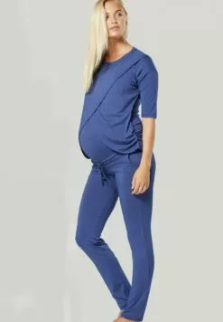 Happy Mama Pyjama - Blue Grey -Happy Mama Verkoop 7d5ebf5cf5814ea3af0a1a68dc1481e8