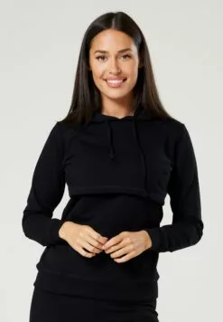 Happy Mama Maternity Nursing - Hoodie - Black 11 Happy Mama Maternity Nursing - Hoodie - Black -Happy Mama Verkoop 7dcffb9764f1402c81169c4e36523317
