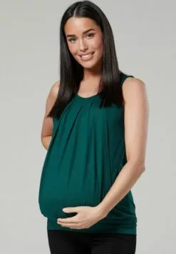 Happy Mama Top - Dark Green