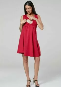 Happy Mama Summer- Jerseyjurk - Fuchsia -Happy Mama Verkoop 89aa4cc8bbd840128c2ad91e39e2d69a