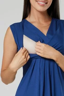 Happy Mama Jurk - Royal Blue 10 Happy Mama Jurk - Royal Blue -Happy Mama Verkoop 8bd81afe0b0e43a48f5119327bd15b07