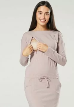 Happy Mama Jurk - Dusty Pink -Happy Mama Verkoop 8c164cf6b1a44609a9aa5eda15884db2