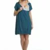 Happy Mama Maternity And Breastfeeding Nightshirt - Jerseyjurk - Bottle Green 1 Happy Mama Maternity And Breastfeeding Nightshirt - Jerseyjurk - Bottle Green -Happy Mama Verkoop 9b2592f048474ed4bd05caea81a54938