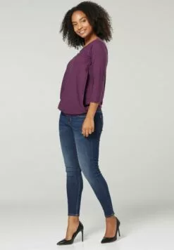 Happy Mama Nursing - Sweater - Purple Melange -Happy Mama Verkoop 9d186cf294c947edac1ab4b8ed7cba4e