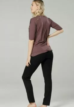 Happy Mama Pyjama - Cappuccino & Black 8 Happy Mama Pyjama - Cappuccino & Black -Happy Mama Verkoop aa8408b5afc04037bc94418724a7ef4d