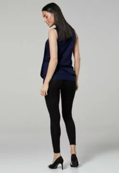 Happy Mama Top - Navy -Happy Mama Verkoop acd9427421d64ddcbe1eafbd62c18511