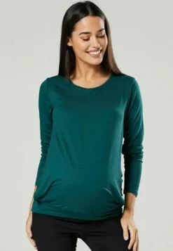 Happy Mama Layered- Longsleeve - Dark Green 10 Happy Mama Layered- Longsleeve - Dark Green -Happy Mama Verkoop ad4d21c479764046b89b1eff9c9919bd