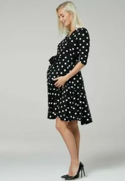 Happy Mama Maternity Wrap Nursing- Jerseyjurk - Black -Happy Mama Verkoop ba1ca46778104915a27c75713949adab