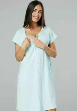 Happy Mama 3-Pack - Nachtjapon - Blue Grey & Mint & Aqua 15 Happy Mama 3-Pack - Nachtjapon - Blue Grey & Mint & Aqua -Happy Mama Verkoop bdbf455d47654911bc6302c2cdad8958