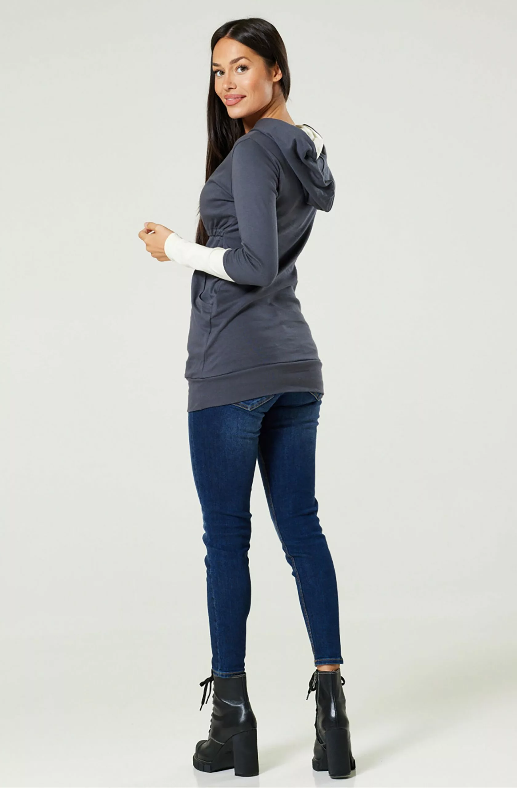 happy＊mama Winkel Happy Mama Bling - Sweater - Ecru - Bespaar 10% op uw