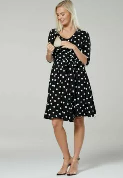 Happy Mama Maternity Wrap Nursing- Jerseyjurk - Black -Happy Mama Verkoop be18ff0f6d4d4b89aa850e2289eaf9e5