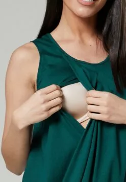 Happy Mama Top - Dark Green -Happy Mama Verkoop bf9eff431def40a9b07af5c3d6e8e7f0