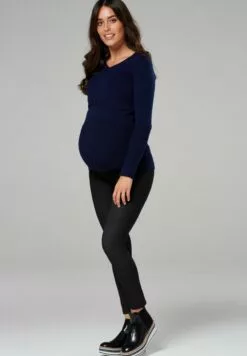 Happy Mama Trui - Navy -Happy Mama Verkoop c052dcc5ec7040a9a620c46bce8a2ed9