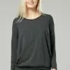 Happy Mama Layered- Longsleeve - Graphite Melange -Happy Mama Verkoop c25aa88dc5dd4c1997348f79140912de
