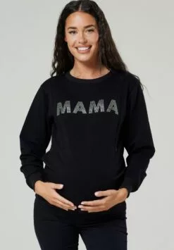 Happy Mama Bling - Sweater - Black