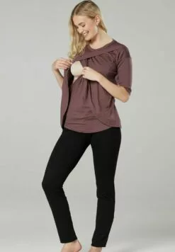 Happy Mama Pyjama - Cappuccino & Black 9 Happy Mama Pyjama - Cappuccino & Black -Happy Mama Verkoop c6b77fcb40f74ecf96adc1352bbed818